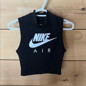 Nike Black and White Air Crop Top